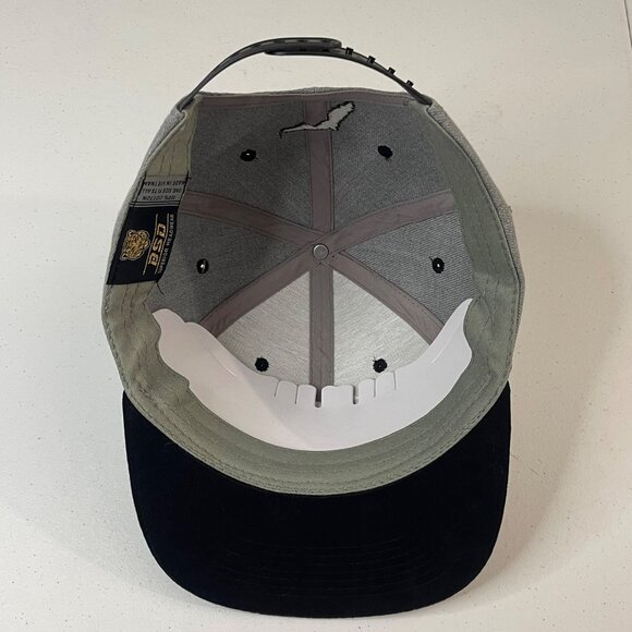 Miami Florida Snapback Hat Sunshine State Gray & Black Adjustable Cap By BSD - Picture 8 of 9